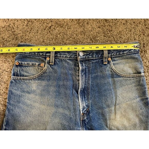LEVIS 2003 517 Bootcut Jeans 36x36 (Fits 34x35) Y2k Faded Rugged Work Preppy - Picture 10 of 11